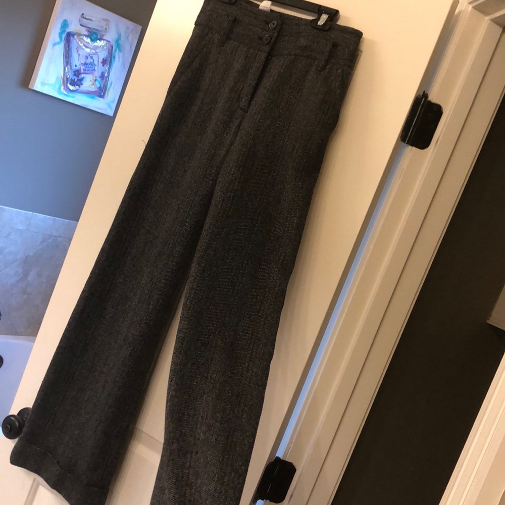 Max studio tweed pants